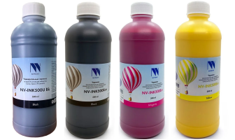 Экосольвентные чернила NV PRINT INK500Eco4 комплект 4 цвета по 500 мл