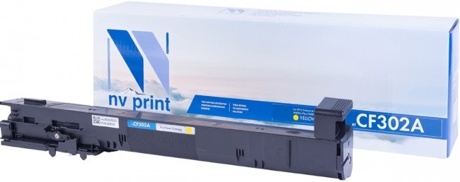 Картридж NV Print CF302A Желтый для принтеров HP LaserJet Color M880z/ M880z+, 32000 страниц
