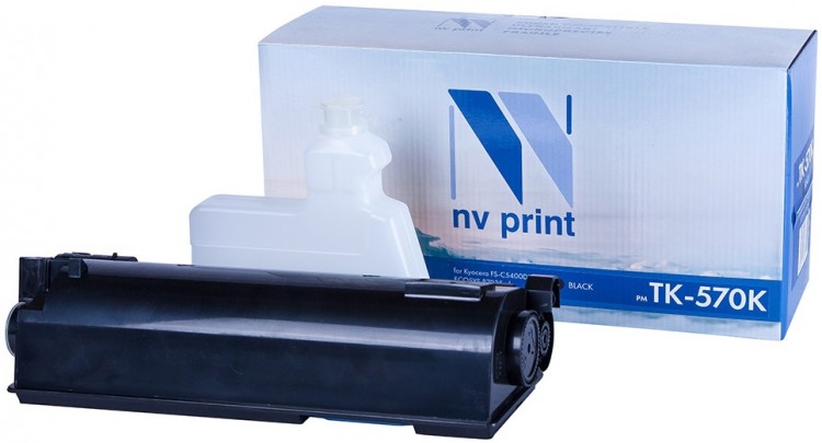 Картридж NV Print NV-TK-570 Черный для принтеров Kyocera FS-C5400DN/ ECOSYS P7035cdn, 16000 страниц