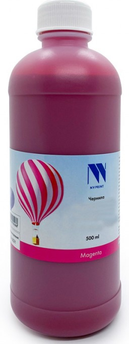 Чернила NV Print INK500U Magenta универсальные на водной основе для аппаратов Сanon/ Epson/ НР/ Lexmark (500ml)