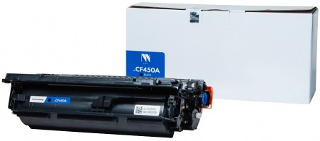Картридж NV Print CF450A Black для принтеров HP LaserJet M652dn/ M652n/ M653dn/ M653x/ M681dh, 12500 страниц