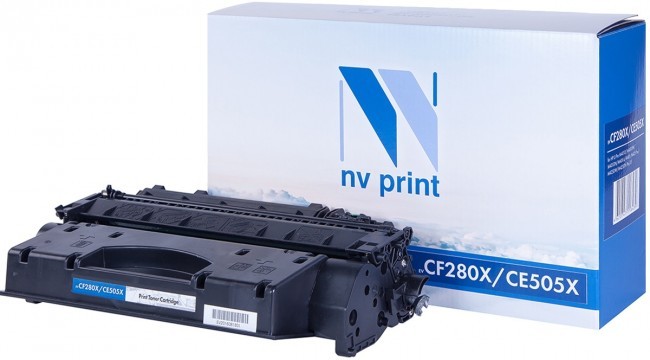 Картридж NV Print CF280X/ CE505X для принтеров HP LaserJet Pro M401d/ M401dn/ M401dw/ M401a/ M401dne/ MFP-M425dw/ M425dn/ P2055/ P2055d/ P2055dn/ P2055d, 6900 страниц