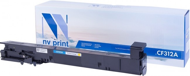 Картридж NV Print CF312A Желтый для принтеров HP LaserJet Color M855dn/ M855x/ M855x+/ M855xh, 31500 страниц
