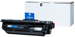 Картридж NV Print CF451A Cyan для принтеров HP LaserJet M652DN/ M653DN/ M681DH/ M653X/ M681F/ M681Z/ M682Z, 10500 страниц