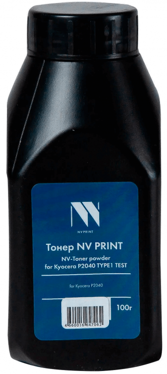 Тонер NV Print для принтеров Kyocera P2040 TYPE1 (100G) (TEST)