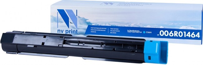 Картридж NV Print 006R01464 Голубой для принтеров Xerox WorkCentre 7220/ 7225/ 7120/ 7125, 15000 страниц