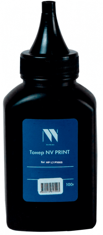 Тонер NV Print для принтеров HP LJ P1005 TYPE1  (100G) (TEST)