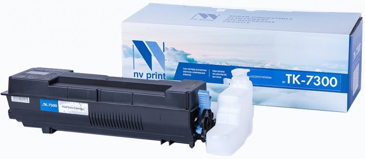 Картридж NV Print NV-TK-7300 Черный для принтеров Kyocera ECOSYS P4040dn, 15000 страниц