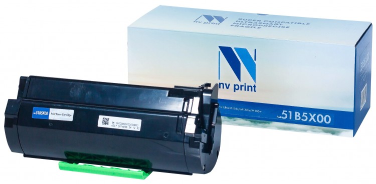 Картридж NV Print 51B5X00 для LEXMARK MS517/ MX517/ MS617/ MX617, 20000 страниц