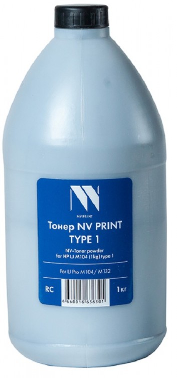 Тонер NV Print NV-HP для принтеров HP LJ M104/ M132, type1, 1кг