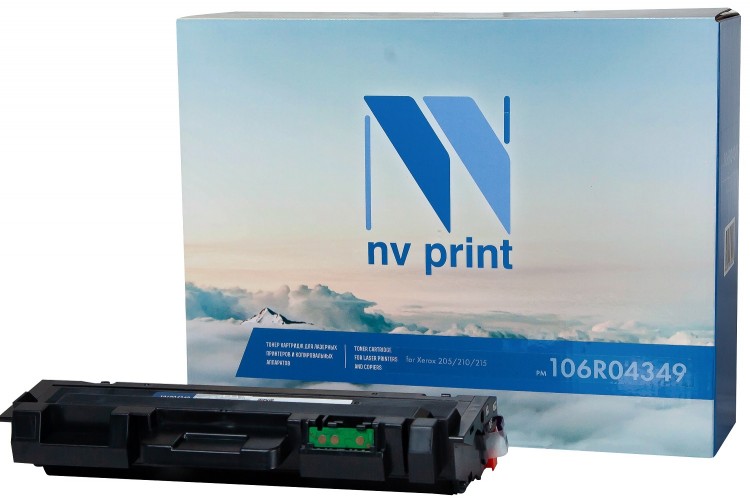 Картридж NV Print 106R04349 для принтеров Xerox 205/ 210/ 215, 6000 страниц