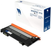 Картридж NV Print W2070X 117X (NV-W2070XT-117X-Bk) Black для HP Color LaserJet 150A/ 150NW/ 178NW/ 179MFP, чёрный, 1500 стр.