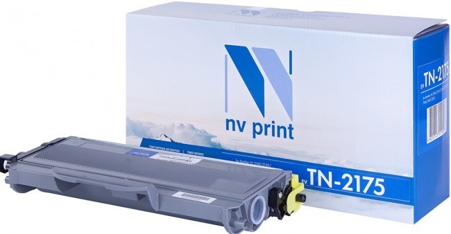 Картридж NV Print TN-2175T для принтеров Brother HL-2140R/ 2142/ 2150NR/ 2170WR/ DCP-7030R/ 7032/ 7040/ 7045NR/ MFC-7320R/ 7440NR/ 7840WR, 2600 страниц