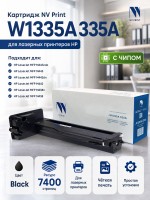 Картридж NV Print W1335A 335A для принтеров HP LaserJet MFP M438n/ M443nda/ M442dn/ M438/ M442, 7400 страниц