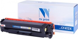 Картридж NV Print CF412X Желтый для принтеров HP LaserJet Color Pro M377dw/ M452nw/ M452dn/ M477fdn/ M477fdw/ M477fnw, 5000 страниц