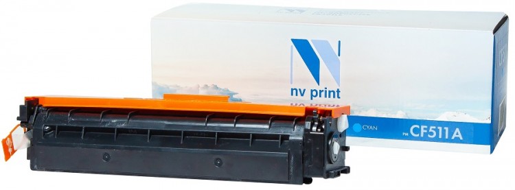 Картридж NV Print CF511A Cyan для принтеров HP LaserJet Pro M154a/ M154nw/ MFP M180n/ MFP M181fw, 900 страниц