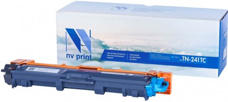 Картридж NV Print TN-241T Голубой для принтеров Brother HL-3140CW/ 3150CDW/ 3170CDW/ DCP-9020CDW/ MFC-9140CDN/ 9330CDW/ 9340CDW, 1400 страниц