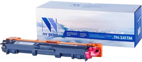 Картридж NV Print TN-241T Пурпурный для принтеров Brother HL-3140CW/ 3150CDW/ 3170CDW/ DCP-9020CDW/ MFC-9140CDN/ 9330CDW/ 9340CDW, 1400 страниц
