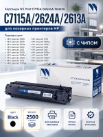 Картридж NV Print C7115A/ Q2624A/ Q2613A для принтеров HP LaserJet 1000w/ 1005w/ 1200/ 1200n/ 1220/ 3330mfp/ 3380/ 1150/ 1150n/ 1300/ 1300n, 2500 страниц