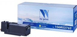 Картридж NV Print 106R02762 Желтый для принтеров Xerox Phaser 6020/ 6022/ WorkCentre 6025/ 6027, 1000 страниц