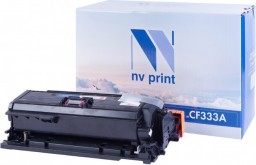 Картридж NV Print CF333A Пурпурный для принтеров HP LaserJet Color M651dn/ M651n/ M651xh, 15000 страниц