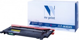 Картридж NV Print CLT-M404S Пурпурный для принтеров Samsung SL-C430/ C430W/ C480/ C480W/ C480FW, 1000 страниц