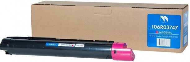 Картридж NV Print 106R03747 Magenta для принтеров Xerox VersaLink C7020/ C7025/ C7030, 16500 страниц