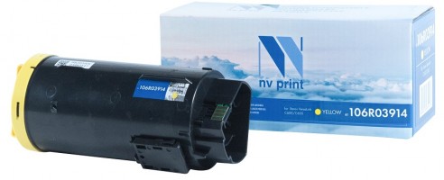 Картридж NV Print 106R03914 Yellow для принтеров Xerox VersaLink C600/ C605, 10100 страниц