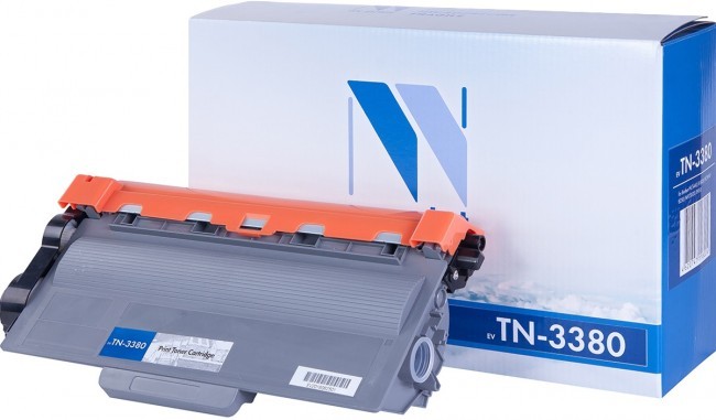 Картридж NV Print TN-3380T для принтеров Brother HL-5440D/ 5450DN/ 5470DW/ 6180DW/ 8250/ 8950/ DCP-8110/ MFC-8520, 8000 страниц