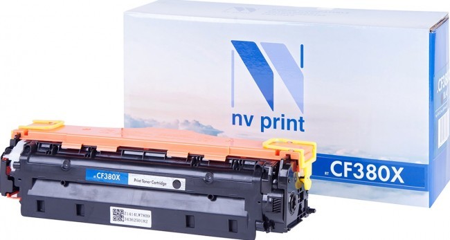 Картридж NV Print CF380X Черный для принтеров HP LaserJet Color Pro M476dn/ M476dw/ M476nw, 4400 страниц