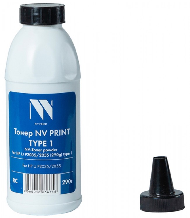 Тонер NV Print NV-HP для принтеров HP LJ P2035/ 2055, type1, 290г