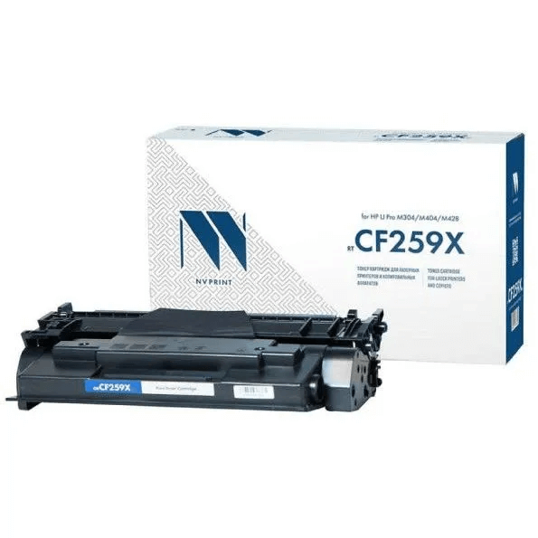 Картридж NVP NV-CF259X для принтеров HP Laser Jet Pro M304/ M404/ M428, Black, 10000 страниц