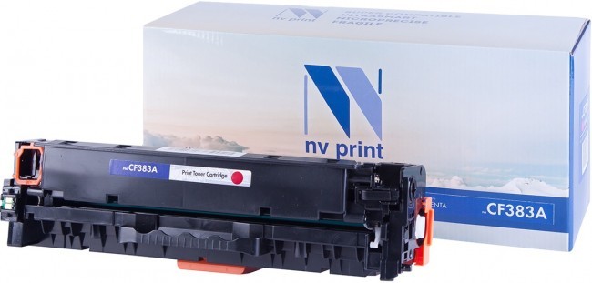 Картридж NV Print CF383A Пурпурный для принтеров HP LaserJet Color Pro M476dn/ M476dw/ M476nw, 2700 страниц