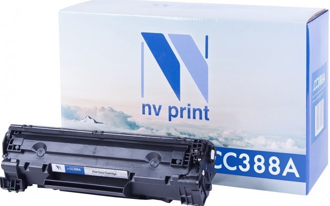 Картридж NV Print CC388A для принтеров HP LJ P1007/ 1008, 2000 страниц