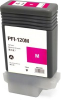 Картридж NV Print PFI-120M (NV-2887C001) Magenta для Canon imagePROGRAF TM-200/ TM-205/ TM-255/ TM-300/ TM-305 пурпурный, 130 мл