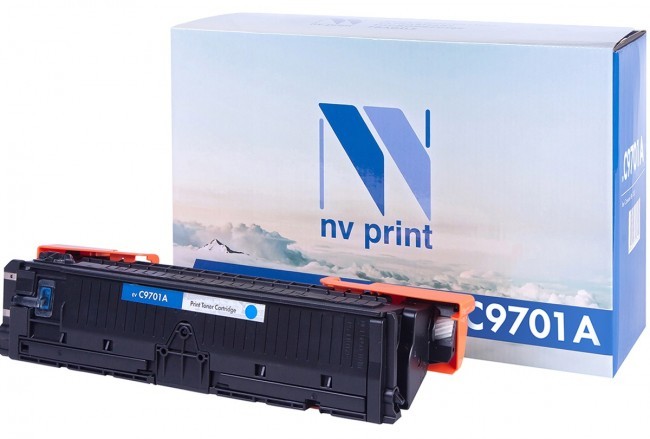 Картридж NV Print C9701A для принтеров HP LaserJet Color 1500/ 2500, 4000 страниц