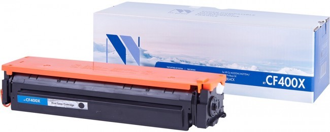 Картридж NV Print CF400X Черный для принтеров HP LaserJet Color Pro M252dw/ M252n/ M274n/ M277dw/ M277n, 2800 страниц