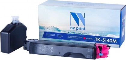 Картридж NV Print TK-5140 Пурпурный для принтеров Kyocera ECOSYS M6030cdn/ P6130cdn/ M6530cdn, 5000 страниц